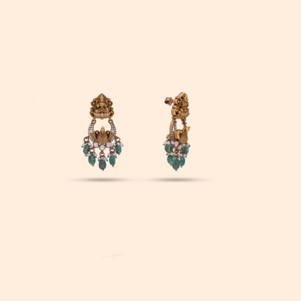 Nakshi Chandbali Earrings - Image 3