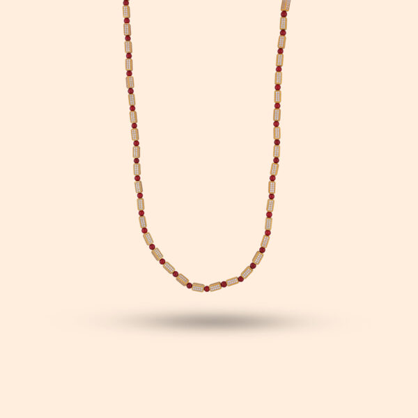 Ruby neck chain