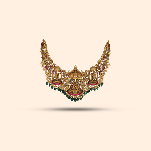 KUNDHAN NAKSHI SHORT NECKLACE