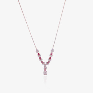 Swarovski and Pearl Necklace