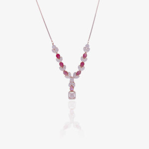 Swarovski and Pearl Necklace