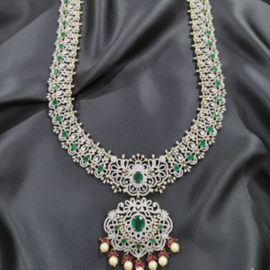 Emerald & Ruby Swarovski Necklace Set