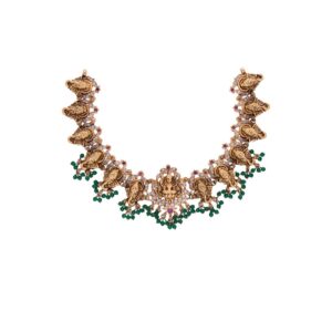 Lakshmi Ganesh Nakshi Necklace Set