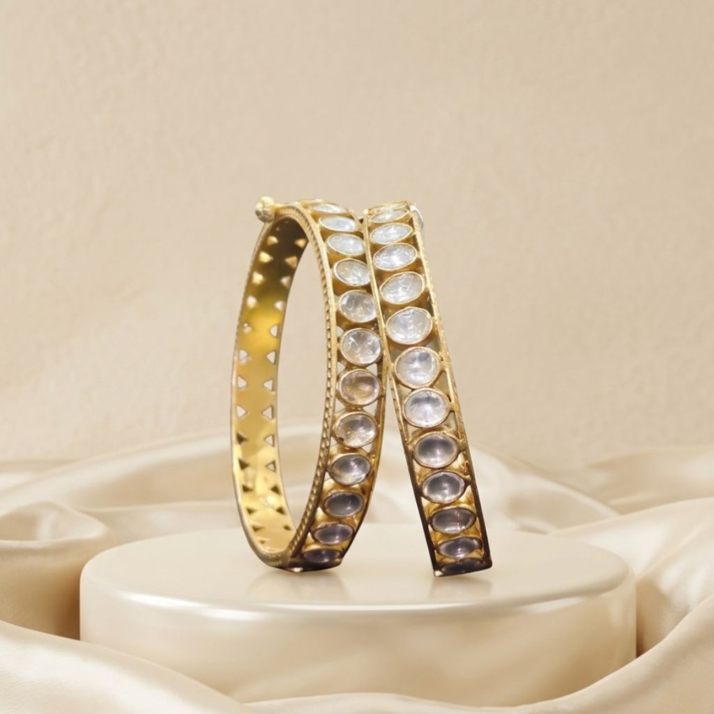 Classic Moissanite Bangles