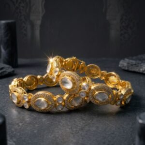 Moissanite Sparkle Bangles