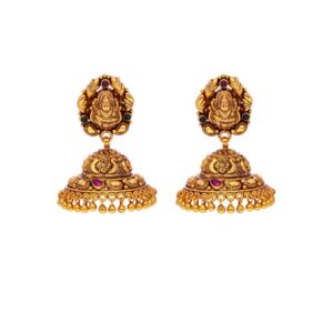 Royal Nakshi Dome Jhumkas