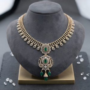 Emerald Swarovski Necklace Set