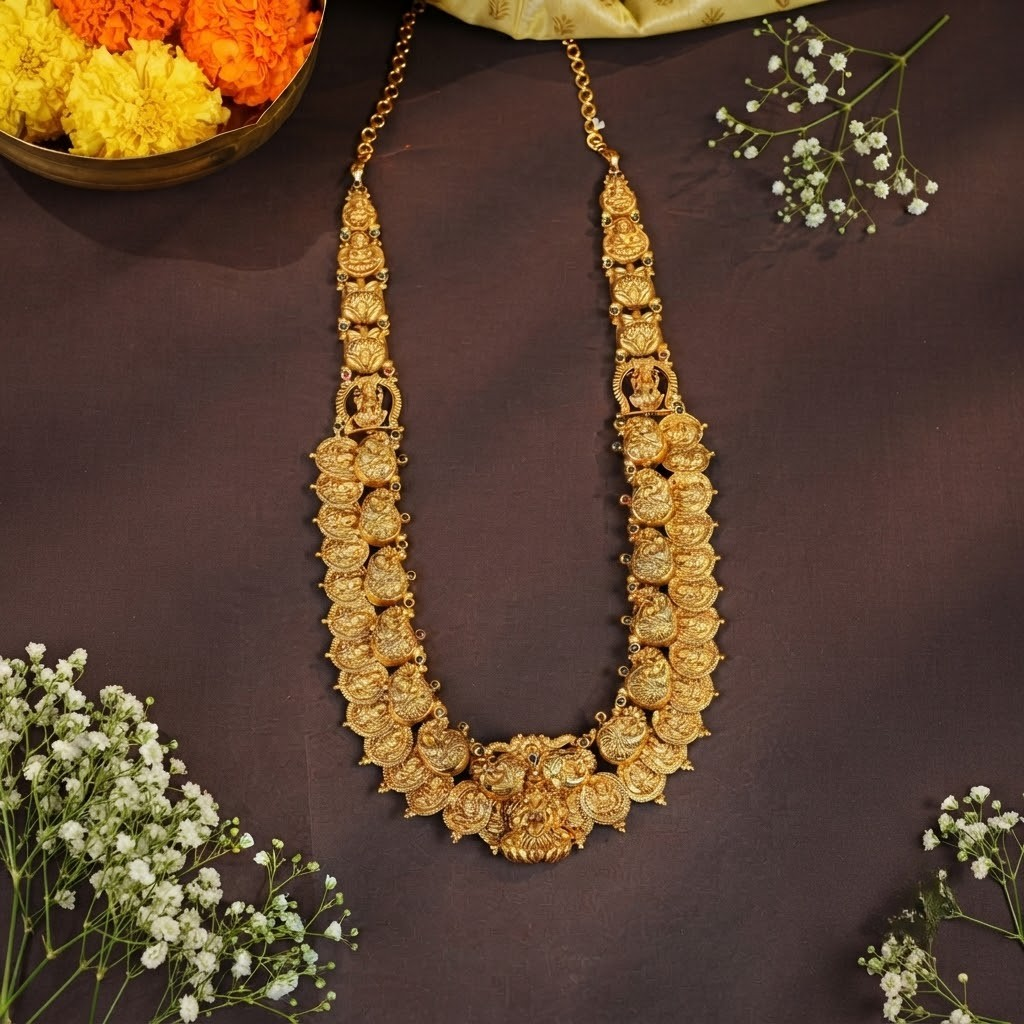Grand Nakshi Bridal Long Haaram